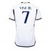Real Madrid Vinicius Junior #7 Replika Hemma matchkläder 2023-24 Korta ärmar